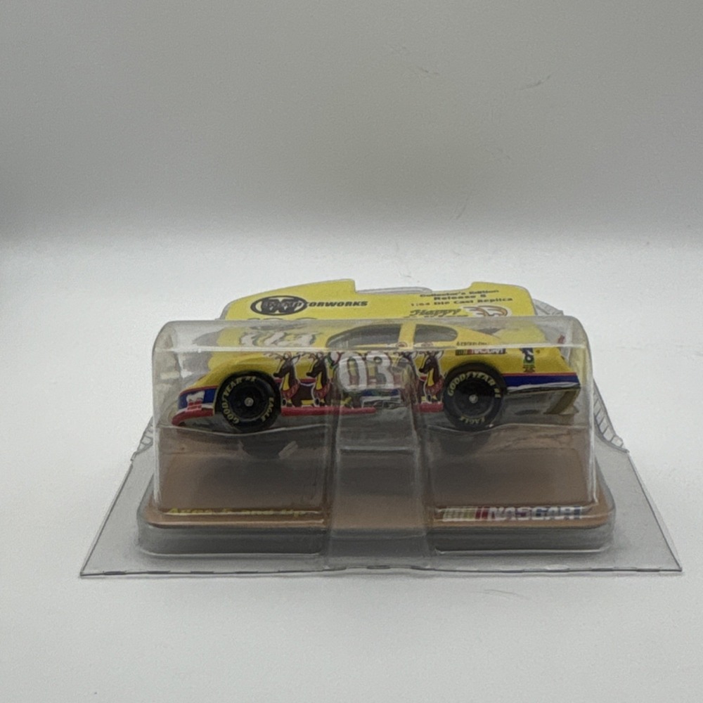 Motorworks Collector's Edition Release 5 '03 Happy Holidays 1:64 Yellow NASCAR … - Picture 4 of 5